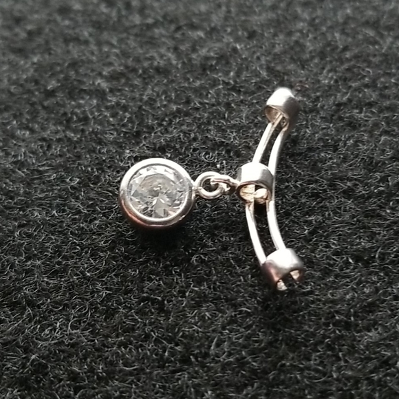 Pendant Sterling Silver cubic zirconia - Picture 6 of 7